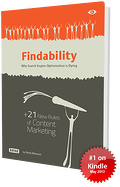 Findability ebook cover Findability ebook cover