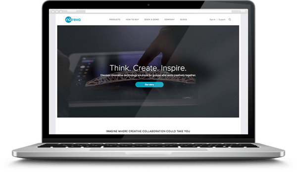 nureva-technology-website-design-hero