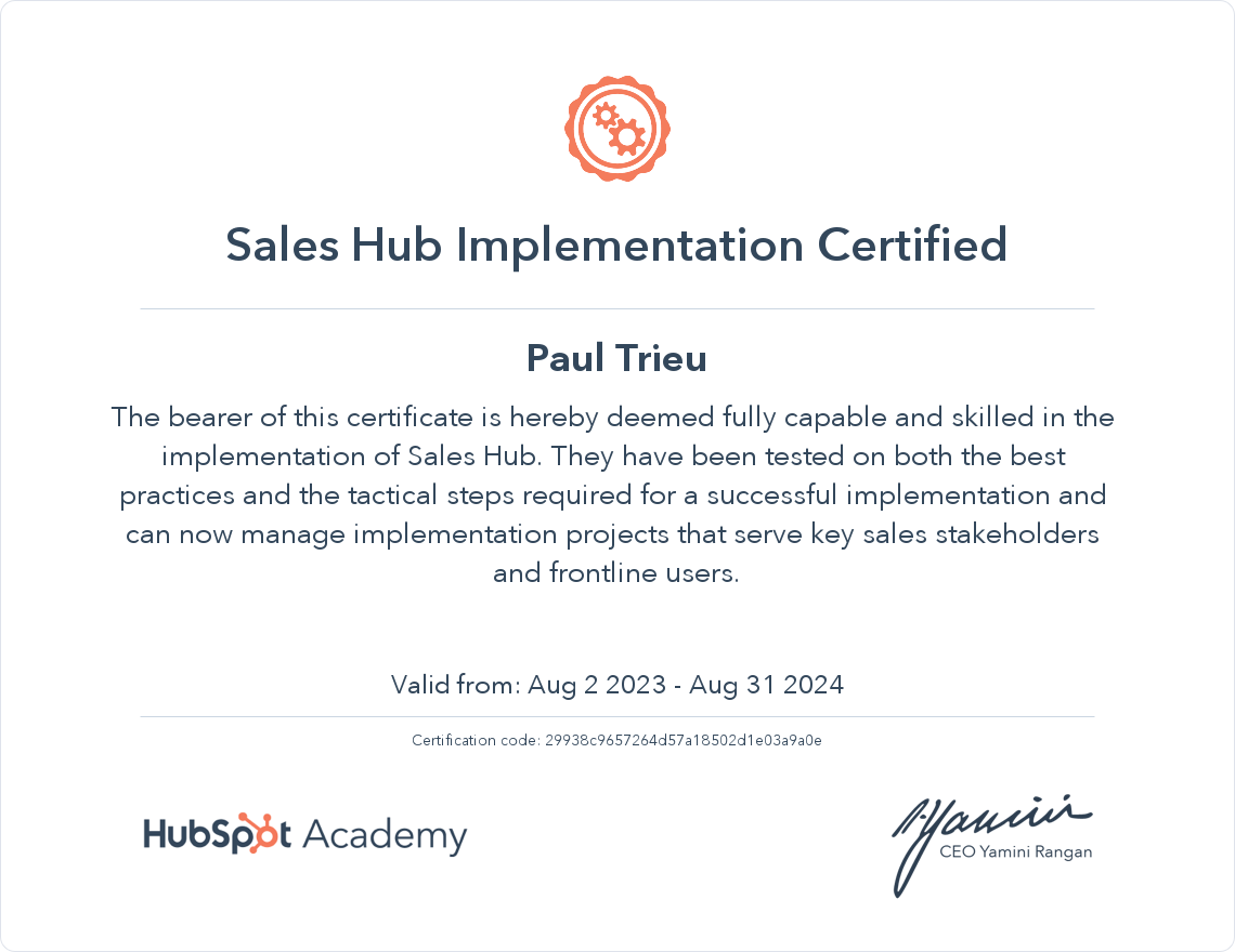 paul-trieu-hubspot-sales-hub-implementation-2023
